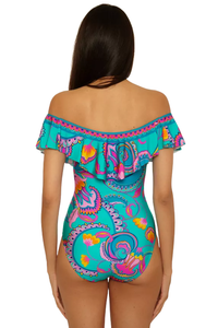 Trina Turk Mykonos 1PC Ruffle