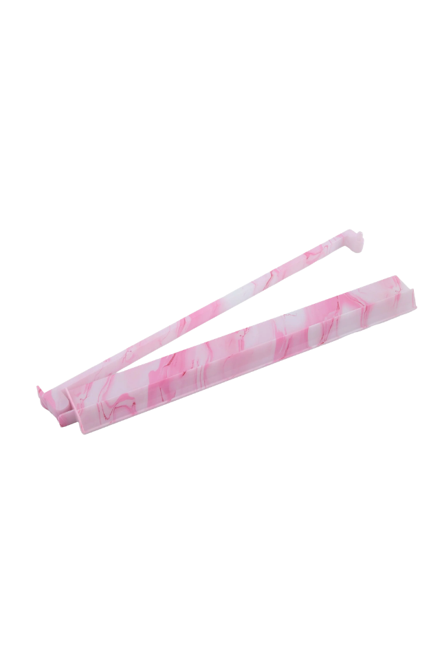 Oh My Mahjong Acrylic Rack & Pusher Set - Pink Quartz
