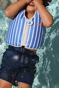 Sunnylife Kids Swim Vest - Tino the Tiger Blue