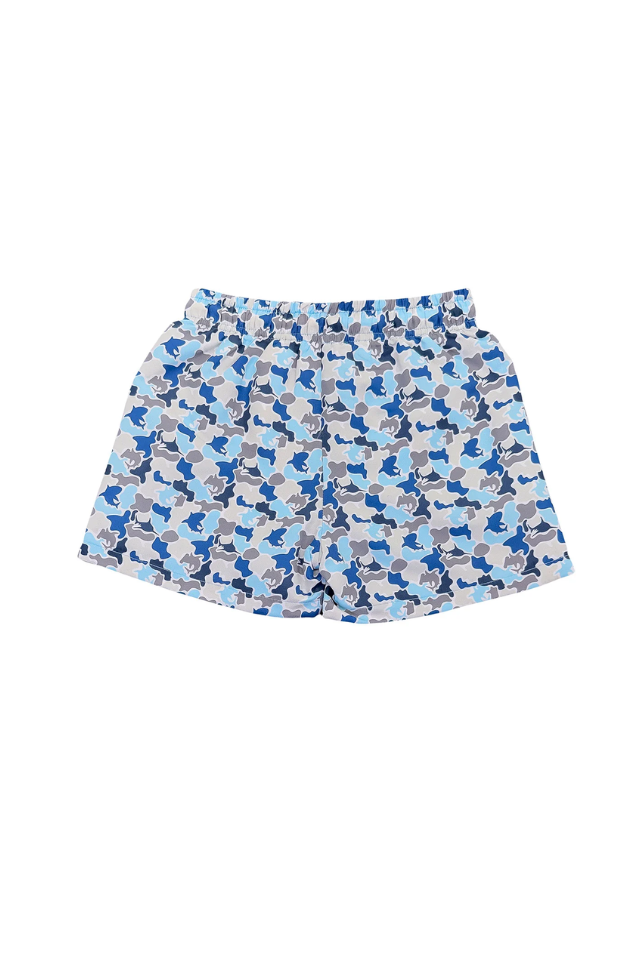 SWB Saint Simons Swim Trunk - Blue Camo