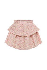 Pleat Parker Skirt - Sweet Tart