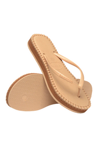 Havaianas Slim Flatform Loop - Golden/Golden