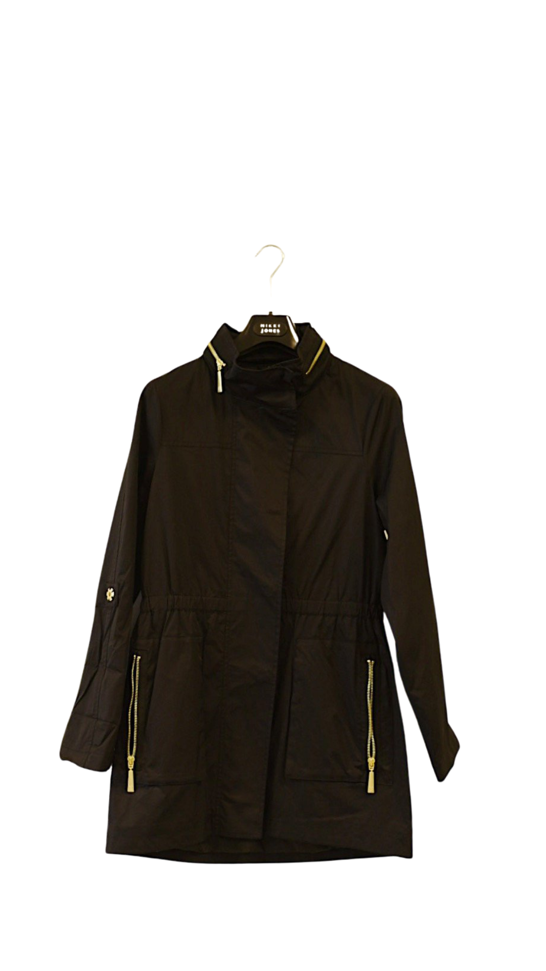 Nikki Jones Ladies Rain Coat Quinn - Black