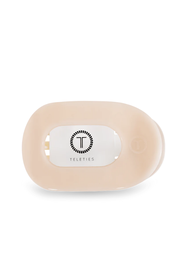 Teleties Small Round Flat Clip