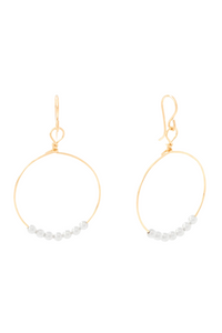 Ronaldo Power of Prayer Hoop Earrings