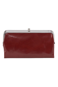 HOBO Lauren Clutch Wallet - Henna