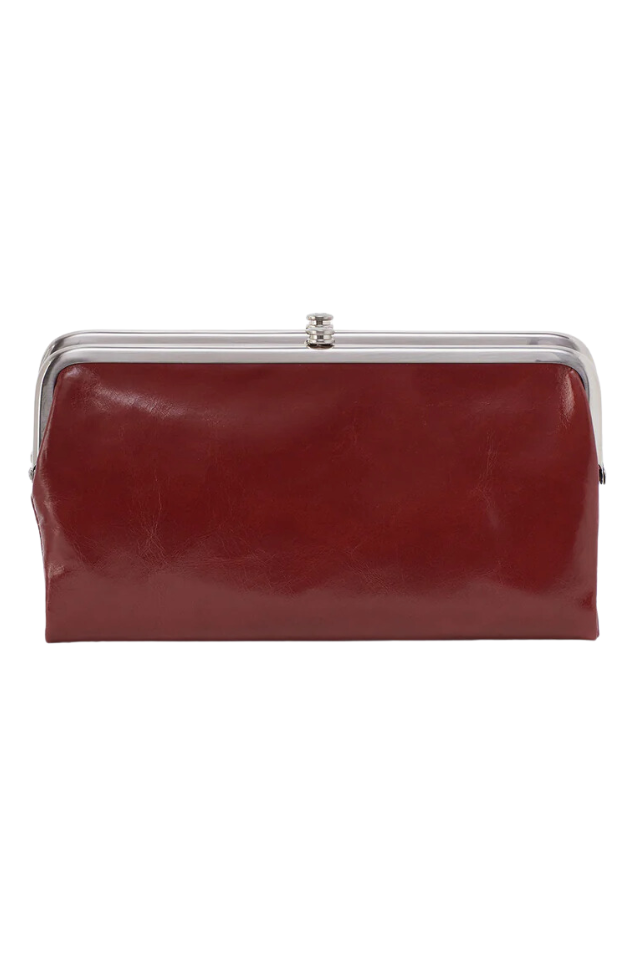 HOBO Lauren Clutch Wallet - Henna