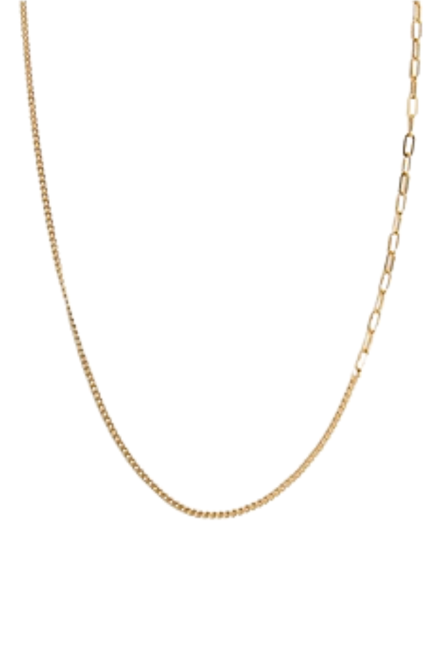 ABLE Curb Chain Essential Necklace - Gold Filled