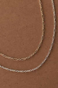 Ronaldo Links of Love Necklace - 14K Gold