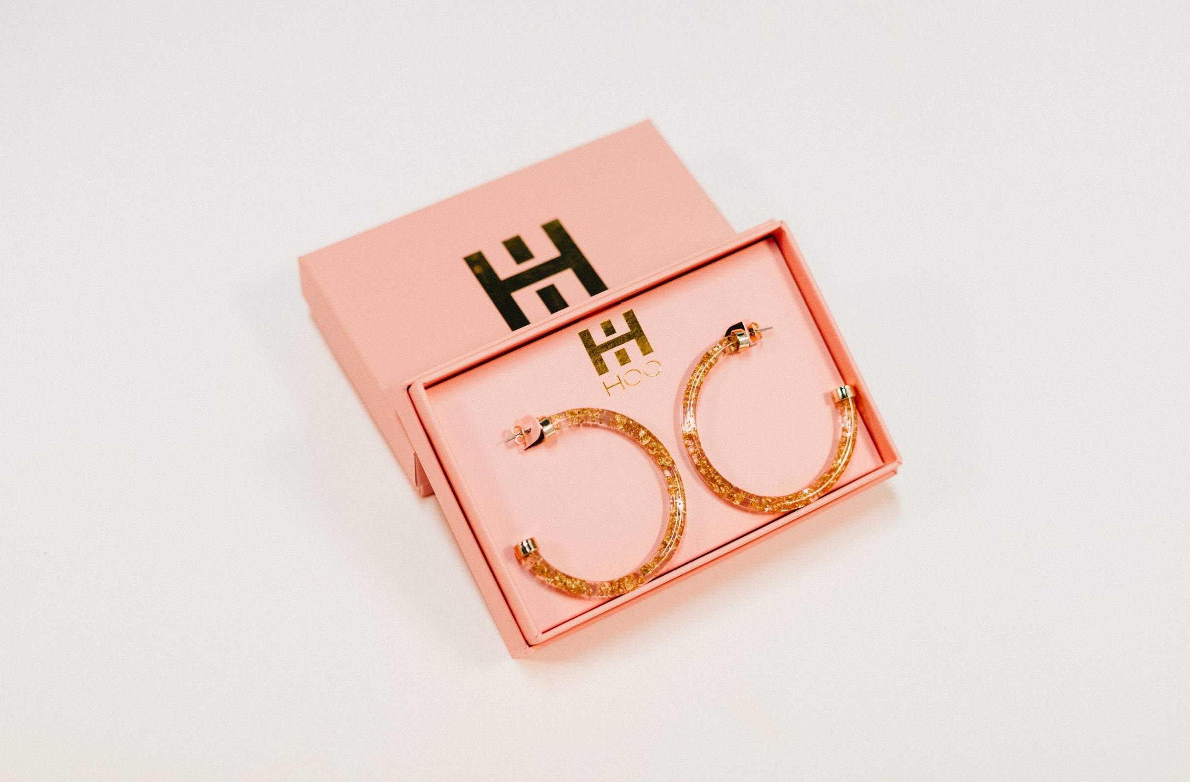 Hoo Hoops - Gold Glitter