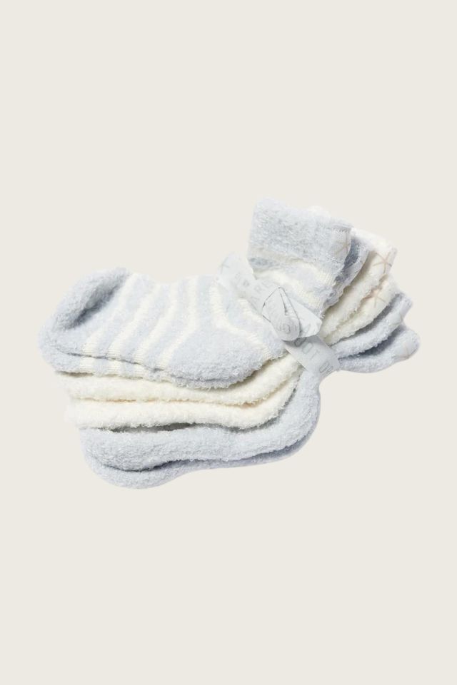 Barefoot Dreams Infant Socks 3 Pack