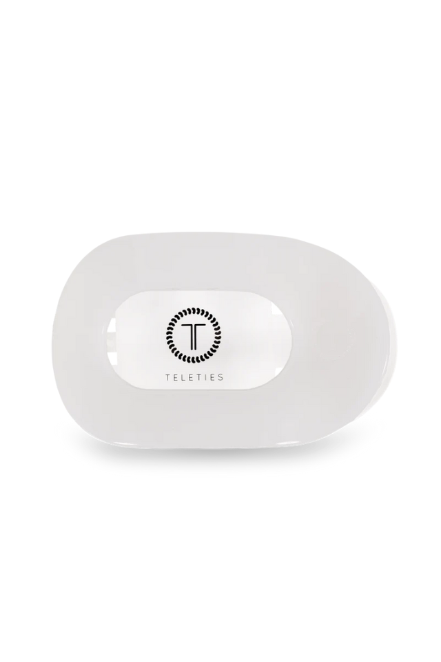 Teleties Small Round Flat Clip