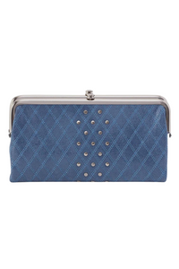 HOBO Lauren Clutch Wallet - Azure