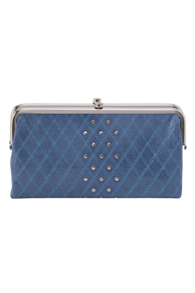 HOBO Lauren Clutch Wallet - Azure