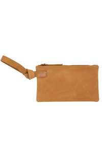 ABLE Rachel Wristlet - Cognac