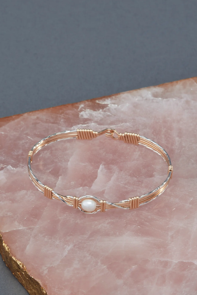 Ronaldo Hold Me Bracelet - Gold and Silver