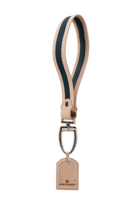 Jon Hart Personalize Pearl Keychain Coated Canvas