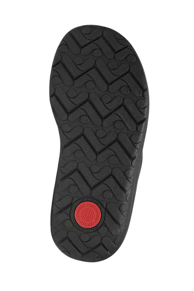Fit Flop Relieff Recovery Toe Post Sandals - Black