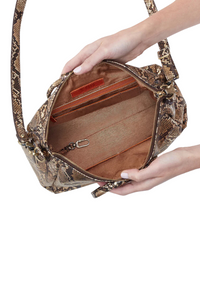 HOBO Sheila Medium Satchel - Golden Snake