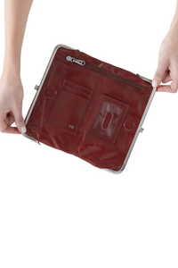 HOBO Lauren Clutch Wallet - Henna