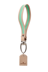 Jon Hart Personalize Pearl Keychain Coated Canvas
