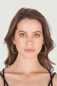 Sheila Fajl Perfect Hoops - Shiny Gold