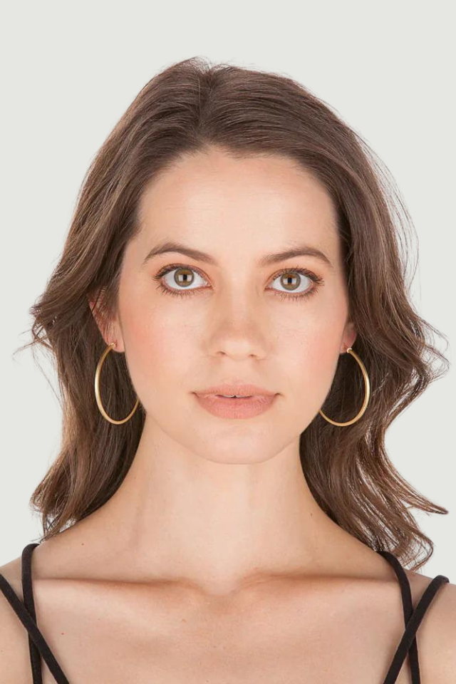 Sheila Fajl Perfect Hoops - Shiny Gold