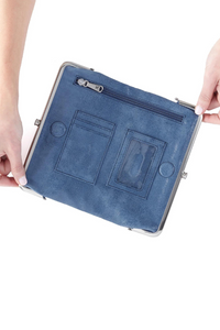 HOBO Lauren Clutch Wallet - Azure