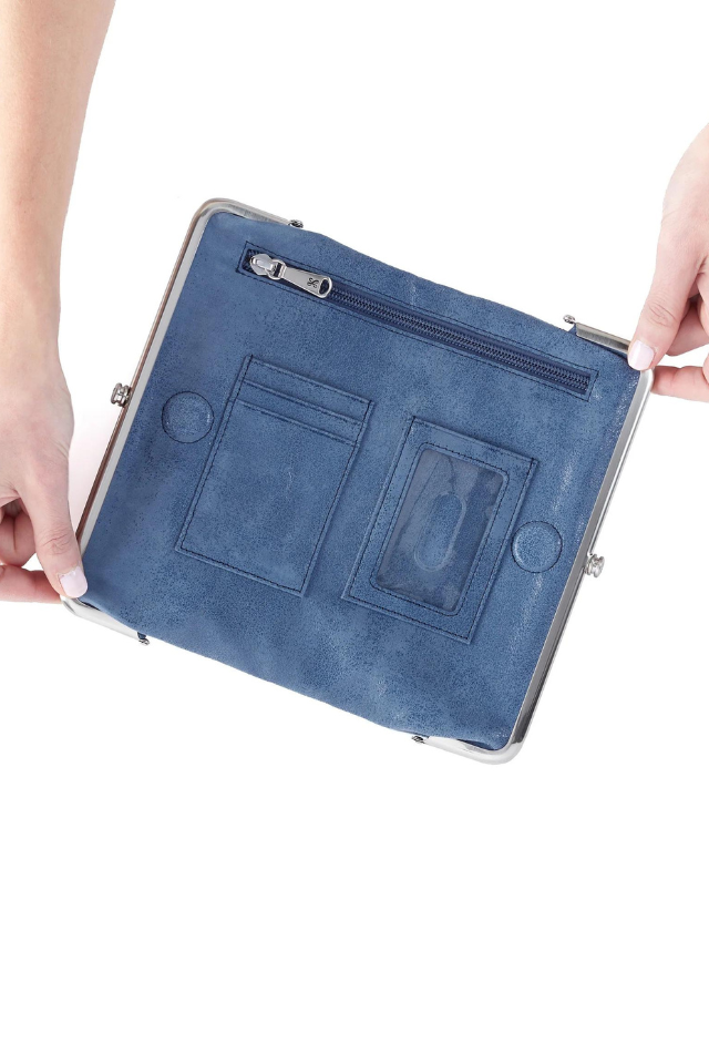 HOBO Lauren Clutch Wallet - Azure