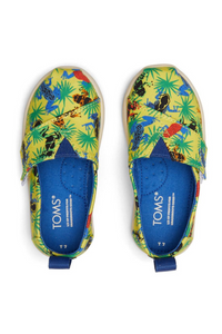 TOMS Tiny Alpargata - Tropical Frogs