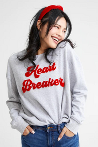 Shiraleah Sweatshirt - Heart Breaker