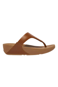 Lulu Leather Toepost - Light Tan