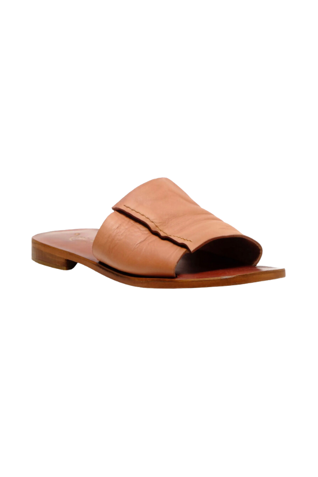 Free People Verona Slide Sandal - Tan