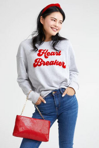 Shiraleah Sweatshirt - Heart Breaker