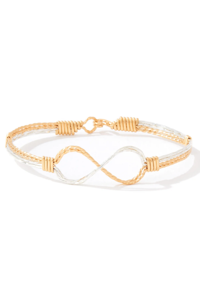 Ronaldo Infinity Bracelet - Gold and Silver